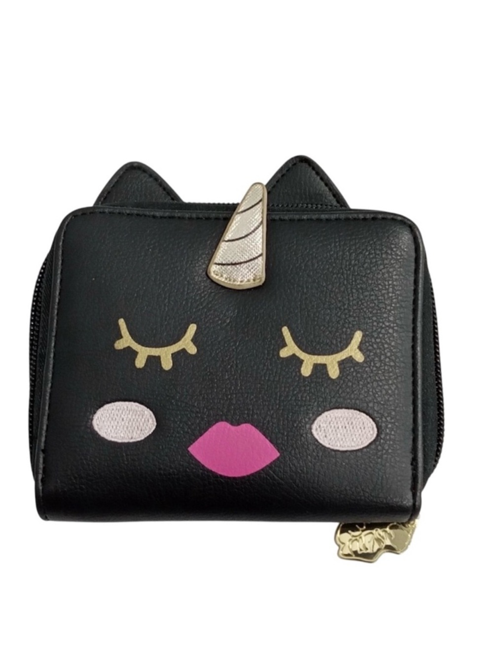 Whimsical Unicorn Zip Wallet